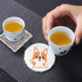 Sublimation Blank 4 Inch Round square Heart Natural Stone Slate Cup Coasters Set Wholesale Bulk Sublimated Slate coaster