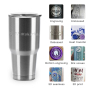 Custom logo 30 oz Stainless Steel Double Wall Vacuum Metal Travel Coffee Mug Sports 30oz Tumbler Without Metal Rim