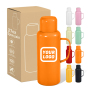 680ml Insulated Water Bottle Stainless Steel Drinking Bottle Thermal Insulation Leak-Proof & BPA Free