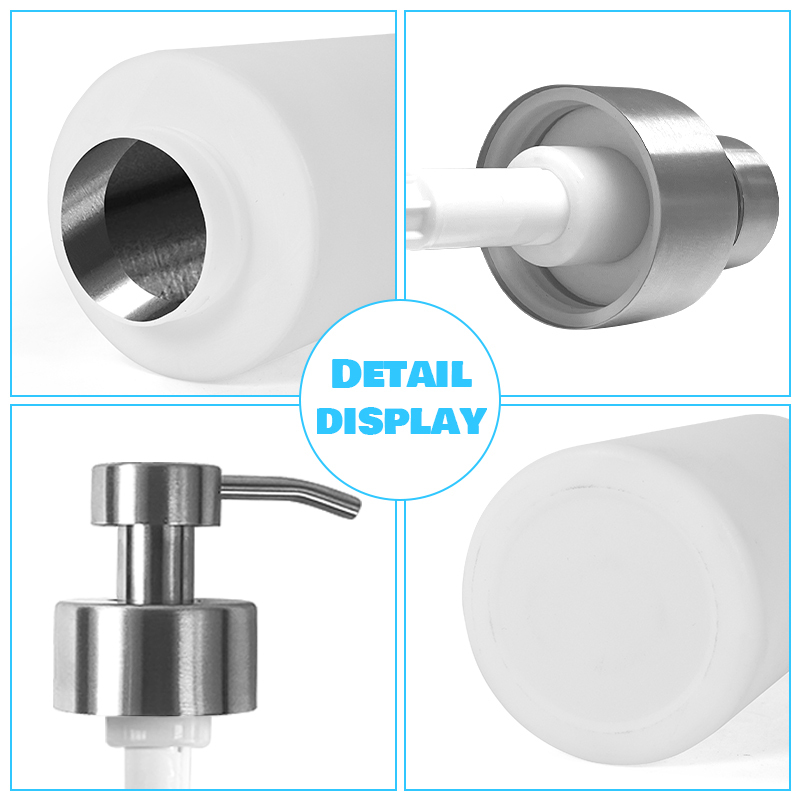 US Warehouse Stocked Sublimation 550ml Hand Soap Dispenser Press Bottle Stainless Steel Product Kitchen and Bathroom