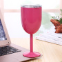 Stainless Steel Wine Glasses Double Walled Vacuum Insulated Wine Tumbler Cups With Lid and Straw Friendship,Birthday Gifts