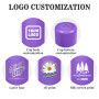 Custom Logo 40oz Stainless Steel Drinking Bottle SS304 Insulated Water Cup Laser Tumbler Double Wall Sports Mug with Handle