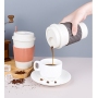 Wholesale Custom Logo Printing Wheat Straw Plastic Portable Water Coffee Cups Office Home Drink Mugs Take Away Heat-resistant
