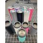 Matte Colored 16oz 4 in 1 Can Cooler New Custom Powder Coated 16oz Wireless Speaker Cup Tumbler with Speaker