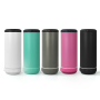 Matte Colored 16oz 4 in 1 Can Cooler New Custom Powder Coated 16oz Wireless Speaker Cup Tumbler with Speaker