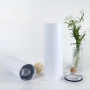 USA Stocked 20oz Stainless Steel Vacuum Water Tumbler Sublimation Blanks Flat Edge Cup 20oz Skinny Sublimation Tumbler 25PCS/CTN