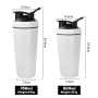 Custom logo High Quality 750ml 304 Stainless Steel Protein Shaker Bottle Gym Shaker Cup Metal Vacuum Mixer Bottle with Stire