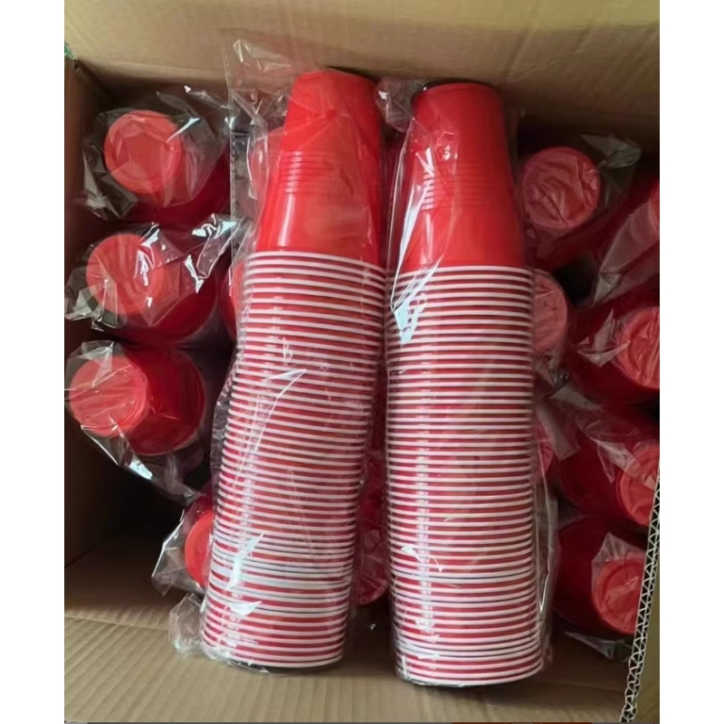16oz Plastic Tumblers Water Cups Assorted Colors Restaurant Drinking Cafe Stackable BPA-free Party on Disposable Plastic Cups