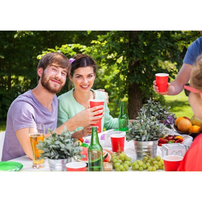 16oz Plastic Tumblers Water Cups Assorted Colors Restaurant Drinking Cafe Stackable BPA-free Party on Disposable Plastic Cups