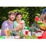 16oz Plastic Tumblers Water Cups Assorted Colors Restaurant Drinking Cafe Stackable BPA-free Party on Disposable Plastic Cups