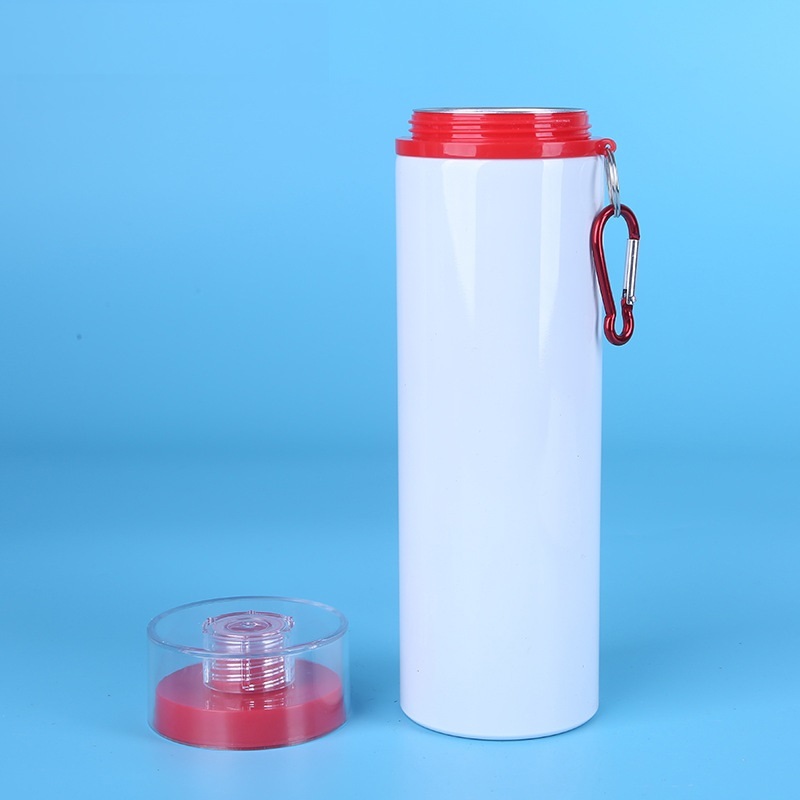 Wholesale 750ml Aluminum Sport Water Bottles 25oz Cup Single Wall Sublimation Blanks Outdoor Bottle With Leak Proof Lid Buckle