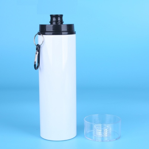 Wholesale 750ml Aluminum Sport Water Bottles 25oz Cup Single Wall Sublimation Blanks Outdoor Bottle With Leak Proof Lid Buckle