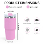Custom 14oz Kids Travel Tumbler Without Handle H1.0 Drinking Bottle Insulated Water Bottle Coffee Mug Custom logo