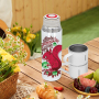 Christmas Gifts Stainless Steel Tee Cup Double Water Mug Colors Box Gift Water Bottle Vacuum Flask with 2 Cups