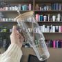RTS USA Warehouse 12PCS/CTN 40oz Glass Cup Sublimation clear Glass Tumbler Mugs with Handle
