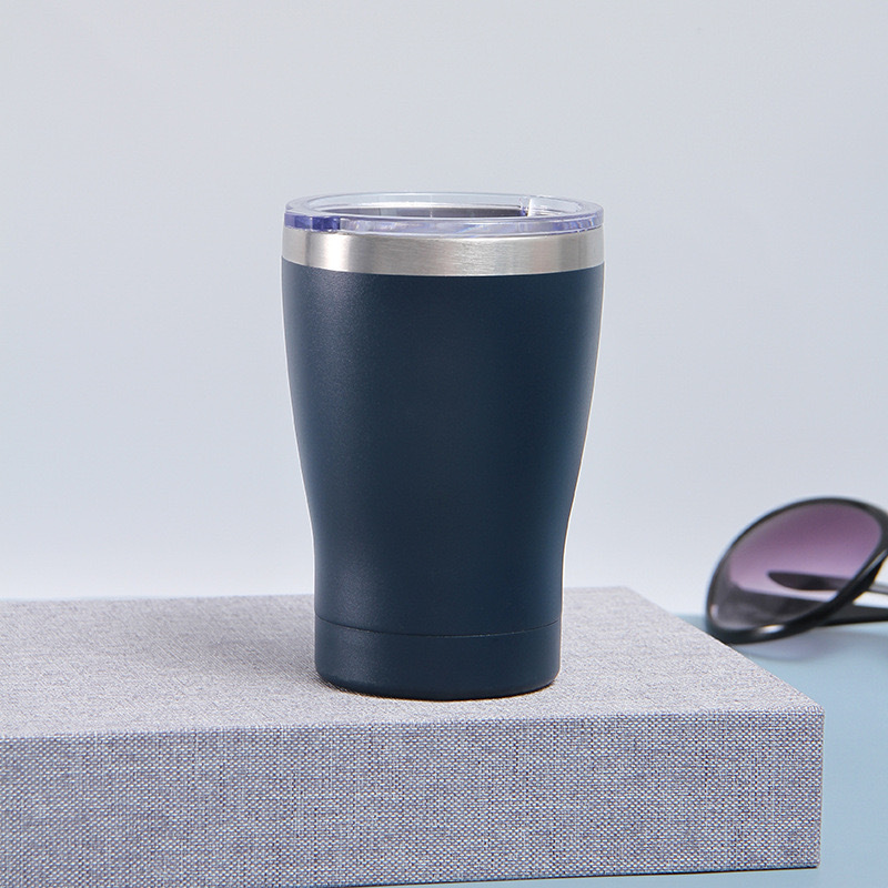 12oz Kids Stainless Steel Tumblers With Lids Powder Coated Double Wall Insulated Cup Reusable Drinking Coffee Mug