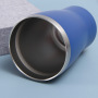 12oz Kids Stainless Steel Tumblers With Lids Powder Coated Double Wall Insulated Cup Reusable Drinking Coffee Mug