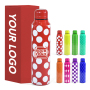 Custom logo Printing 20oz Single Wall Stainless Steel Small Mouth Water Bottle Portable Stainless Steel Drinking Bottle