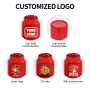 Custom logo Printing 20oz Single Wall Stainless Steel Small Mouth Water Bottle Portable Stainless Steel Drinking Bottle