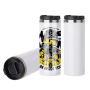 China Warehouse 14oz Sublimation Blank Straight Tumbler with Lock Lids Double Wall Stainless Steel Coffee Mug