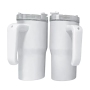20oz Sublimation Blank Stainless Steel Travel Mug Children Kids Students Coffee Dupe Tumbler Water Bottle with Colored Handle