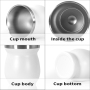 Yerba Mate Gourd Cup Double Wall Stainless Steel Vacuum Insulated 8oz 4oz Yerba Tea Cup With Spoon