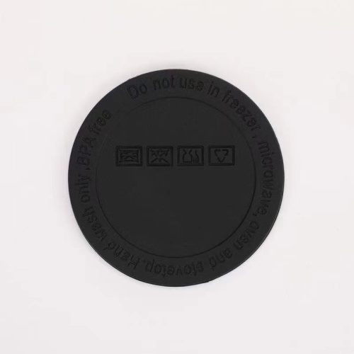 Wholesale 10oz 20oz 30oz Round Non-slip Self-adhesive Silicone Rubber Bottom Mat coaster for Skinny Tumblers