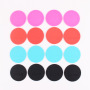 Wholesale 10oz 20oz 30oz Round Non-slip Self-adhesive Silicone Rubber Bottom Mat coaster for Skinny Tumblers