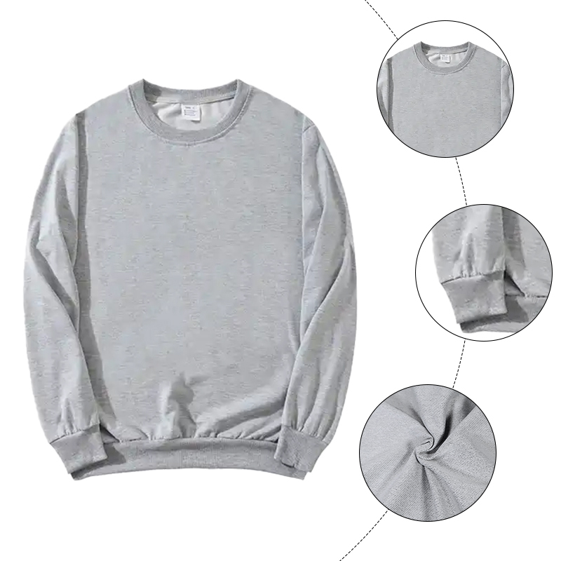 RTS USA Warehouse in Stock 25pcs/ctn Sublimation Blanks Designs and  Mix Size Sublimation Grey Sweatshirt