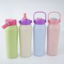 Custom logo 32oz 304 Stainless Steel Vacuum Water Bottle with New Handle Lid Outdoor Sports Flask Large Capacity