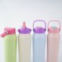 Custom logo 32oz 304 Stainless Steel Vacuum Water Bottle with New Handle Lid Outdoor Sports Flask Large Capacity