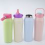 Custom logo 32oz 304 Stainless Steel Vacuum Water Bottle with New Handle Lid Outdoor Sports Flask Large Capacity