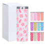 Custom logo Powder Coated 20oz Straight Double Wall Insulated Vacuum Blank Coffee Stainless Steel Travel Mug