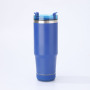Custom Logo 30oz 304 Stainless Steel Vacuum Powder Coating Speaker Tumbler Wireless Travel Mug Water Bottle with Lids