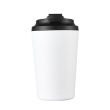 White with Black Lid