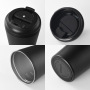 Wholesale 12oz SS304 Classic Design Stainless Steel Vacuum Reusable Coffee Cup Thermal Beer Travel Mug Customised Logo for Gift