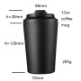 Wholesale 12oz SS304 Classic Design Stainless Steel Vacuum Reusable Coffee Cup Thermal Beer Travel Mug Customised Logo for Gift
