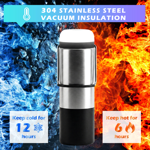Update New Double Wall Stainless Steel Vacuum Flask Insulated Smart Water Bottle With Led  20 oz Digital Vacuum Flask Insulated