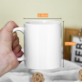 DSY China Warehouse Stock 36pcs/ctn 11oz Sublimation Ceramic Mug White Sublimation Coffee Mug in Individual Box