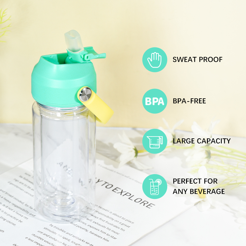 Double Wall Mug Pre Drilled Personalized Plastic Cups Lids Snowglobe Tumbler 10 oz with Lid with Straw Double Wall Tumbler