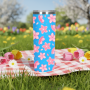 Custom 600ml/20oz Stainless Steel Insulated Can Tumbler Colorful Options with Straw Lid for Hot & Cold Beverages