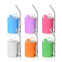 US Warehouse RTS Sublimation Laser Engraving Colored 3oz Straight Shot Glass Tumblers with Key Chains and Metal Straw 48pcs/ctn