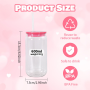 China RTS 16oz Plastic Cup BPA-Free Plastic Single Wall Clear Tumbler Reusable Coffee Cup with Straw Colorful Lids for Drinking
