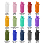 New Design Double Wall Water Bottle Stainless Steel Flask Sports Bottle With Handle Rotating Lid 32oz Customized Logo Bottle