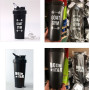 Workout 600ml Custom Logo Plastic Blenders Protein Shaker Bottle GYM Powder Blank Cup Shaker Bottles Shaker Cups Custom