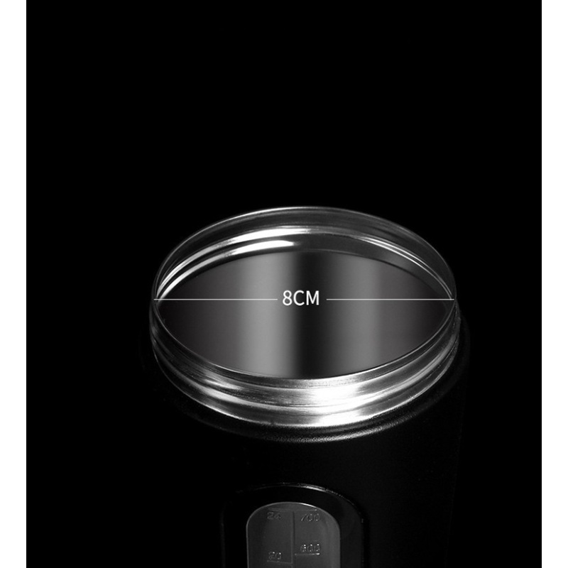 Manufacture 700ml Stainless Steel Shaker Tumbler Clear Travel Sports Protein Shaker Cup Direct Adult Water Bottles with Handle