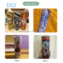 Factory Wholesales Sublimation Blank 20oz Straight Glossy Matte White Silver Glitter Skinny Sublimation Tumbler With Lid