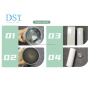 Factory Wholesales Sublimation Blank 20oz Straight Glossy Matte White Silver Glitter Skinny Sublimation Tumbler With Lid