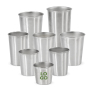 Factory Economic Single Wall Stainless Steel Cup Fashion Beer Mug  7 in 1 Set Tumblers Travel Mugs Camping Cup