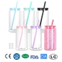 16oz Pre-Drilled Tumbler Snow Globe Cup UV Snow Globe Cups Double Wall Tumbler Snowglobe Tumbler Clear W/ Plug DIY Glitter Craft